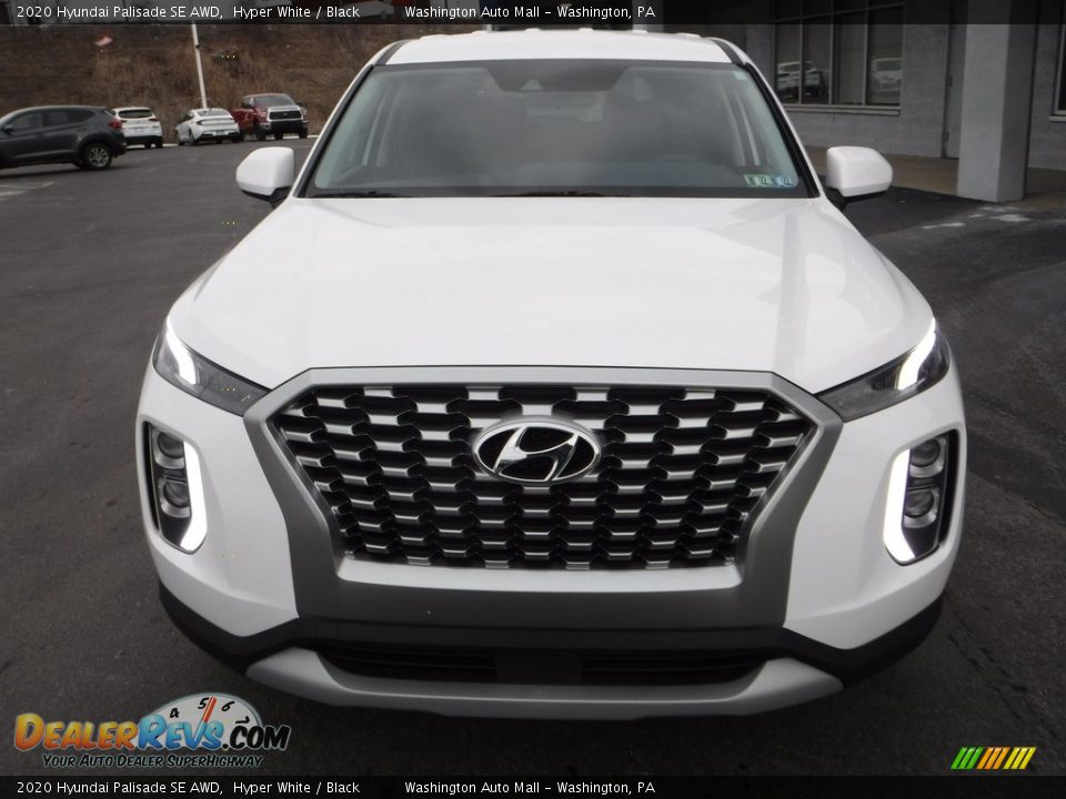 2020 Hyundai Palisade SE AWD Hyper White / Black Photo #4