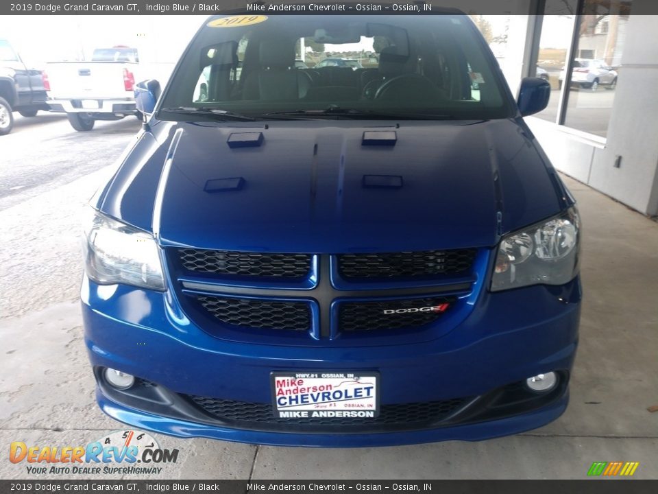 2019 Dodge Grand Caravan GT Indigo Blue / Black Photo #10