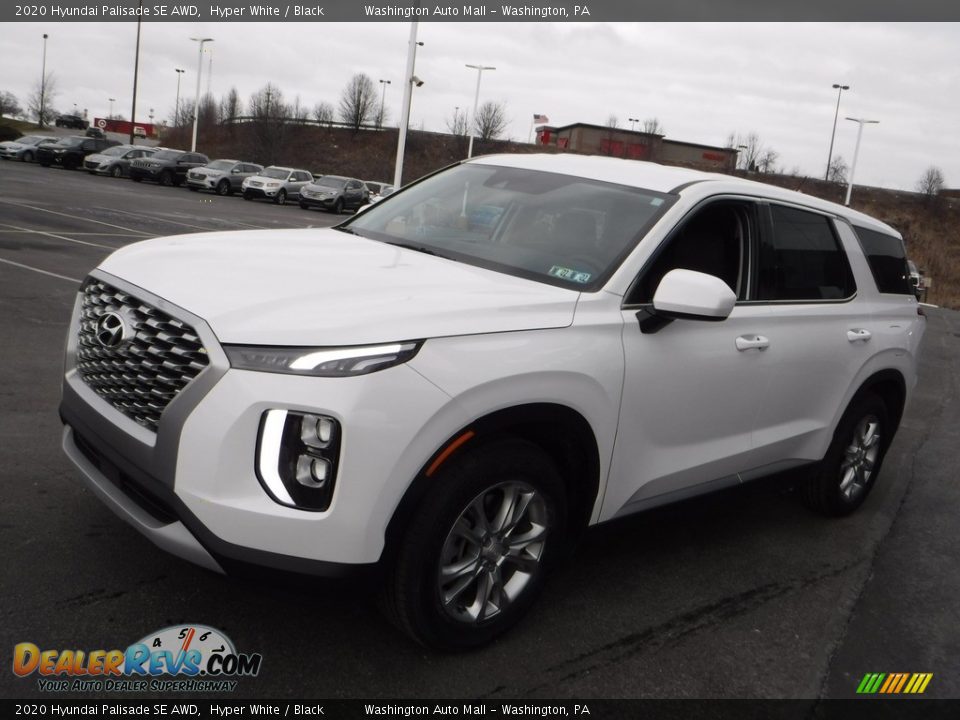 2020 Hyundai Palisade SE AWD Hyper White / Black Photo #5