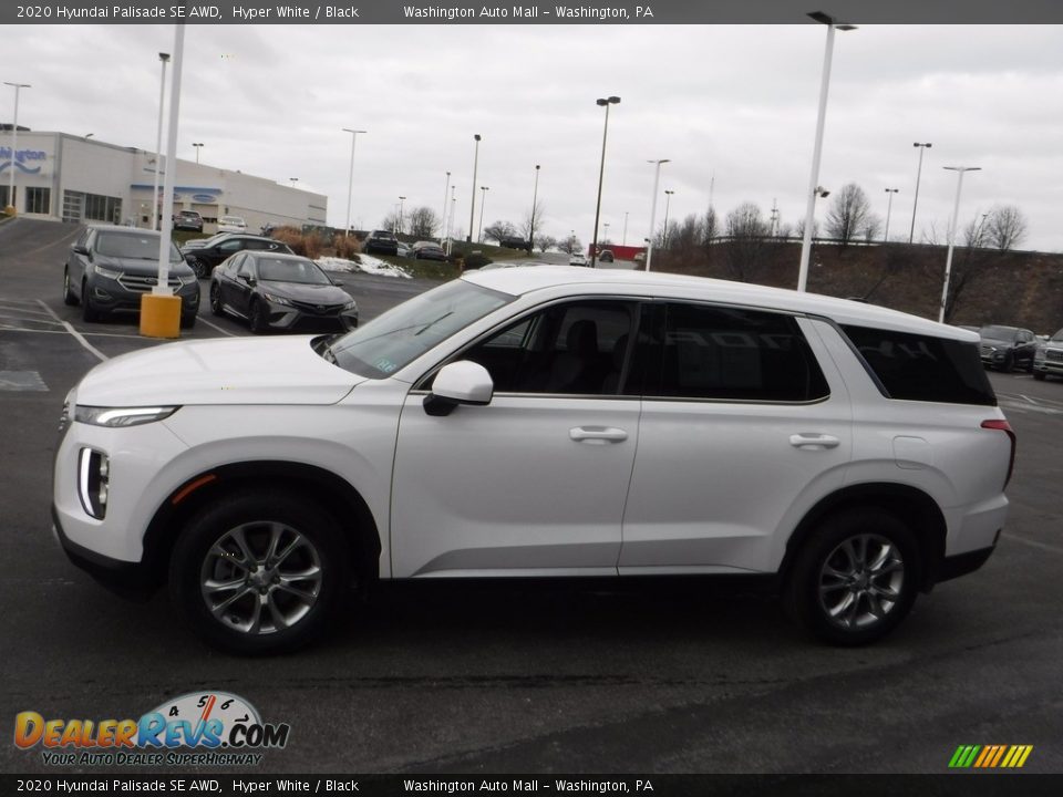 2020 Hyundai Palisade SE AWD Hyper White / Black Photo #6