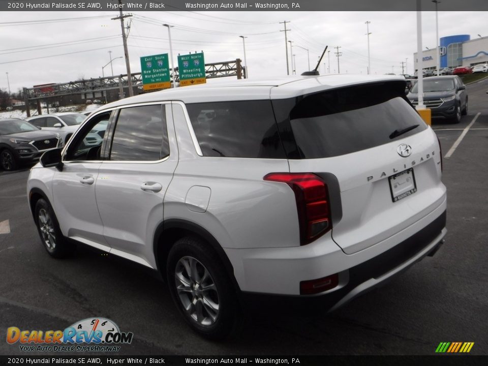 2020 Hyundai Palisade SE AWD Hyper White / Black Photo #7