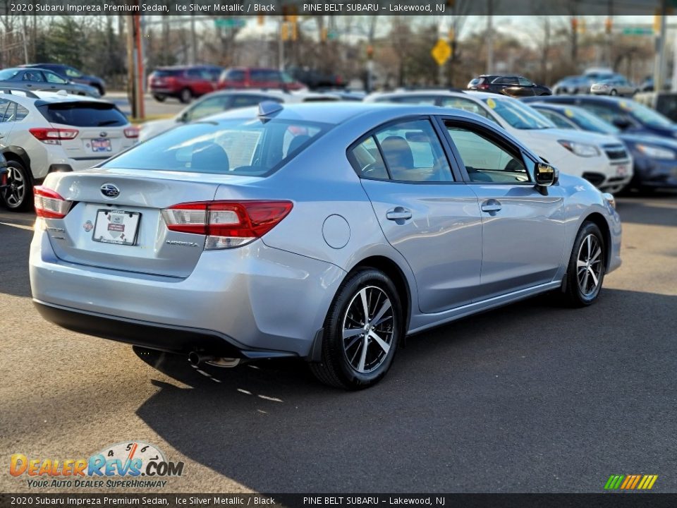 2020 Subaru Impreza Premium Sedan Ice Silver Metallic / Black Photo #21