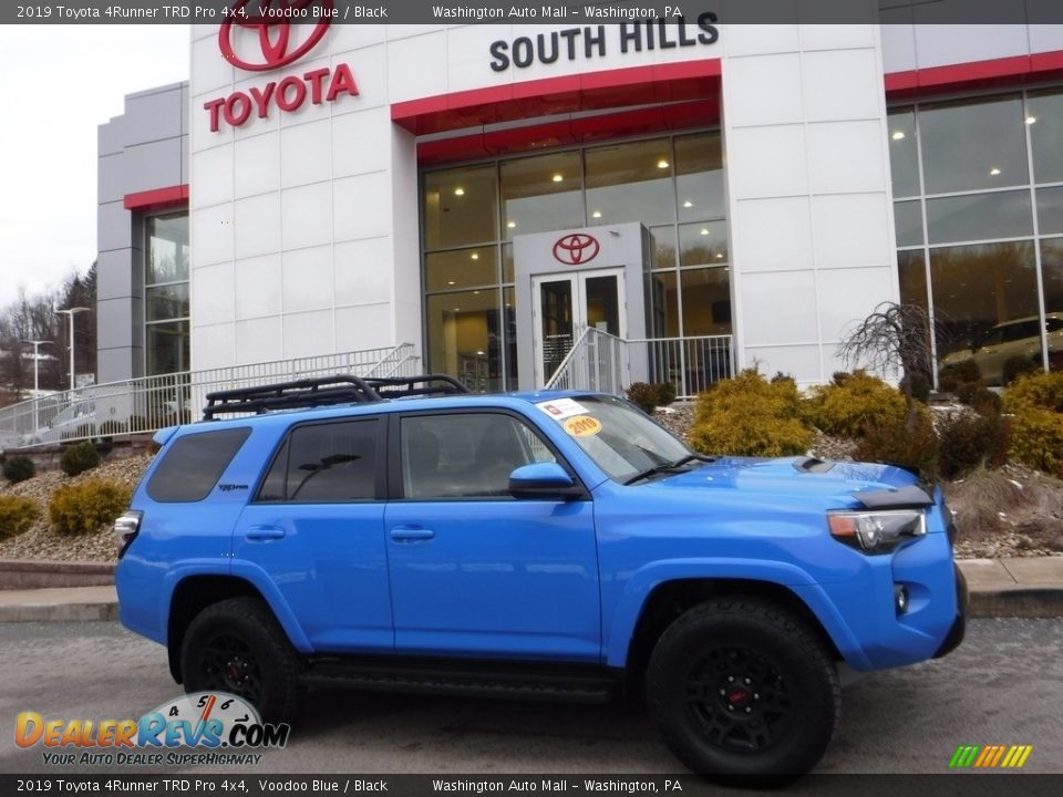 2019 Toyota 4Runner TRD Pro 4x4 Voodoo Blue / Black Photo #2