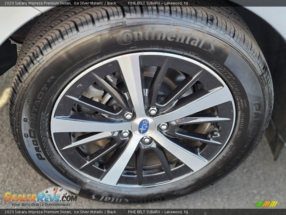 2020 Subaru Impreza Premium Sedan Ice Silver Metallic / Black Photo #29