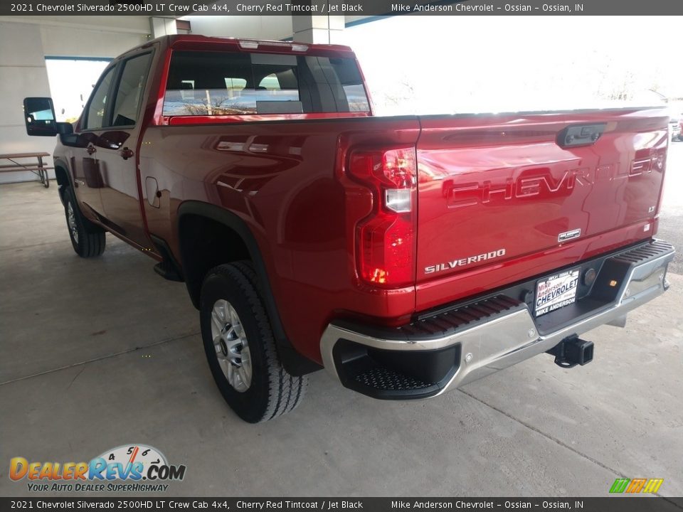 2021 Chevrolet Silverado 2500HD LT Crew Cab 4x4 Cherry Red Tintcoat / Jet Black Photo #7