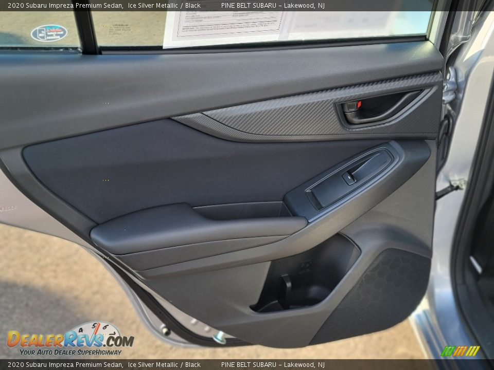 2020 Subaru Impreza Premium Sedan Ice Silver Metallic / Black Photo #32