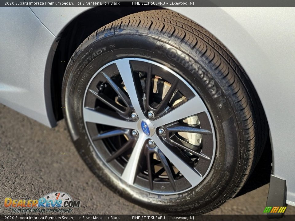 2020 Subaru Impreza Premium Sedan Ice Silver Metallic / Black Photo #33