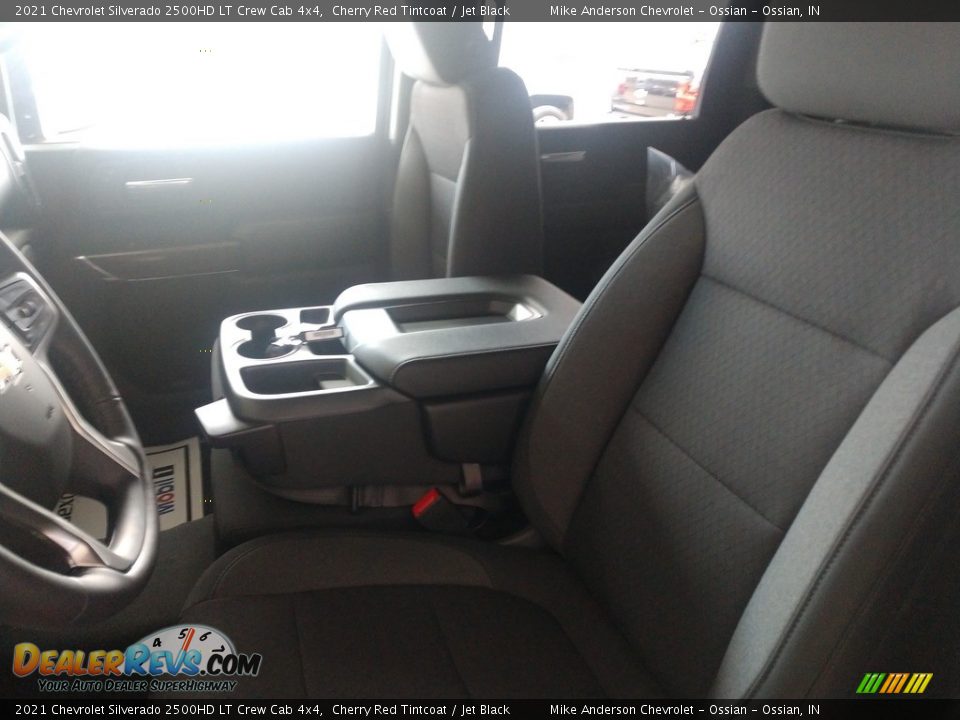 2021 Chevrolet Silverado 2500HD LT Crew Cab 4x4 Cherry Red Tintcoat / Jet Black Photo #15