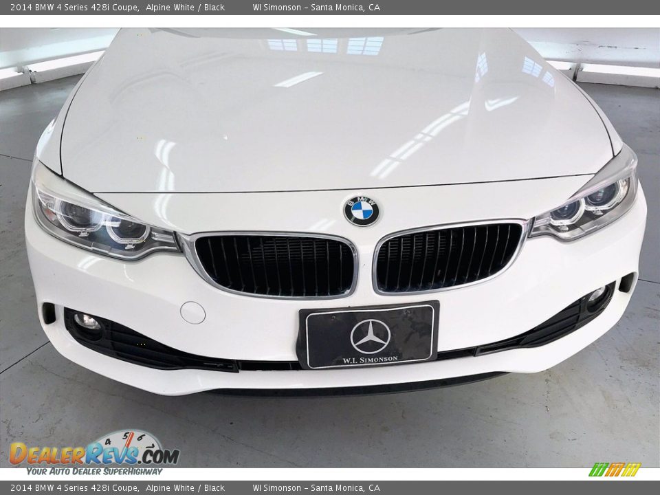 2014 BMW 4 Series 428i Coupe Alpine White / Black Photo #29