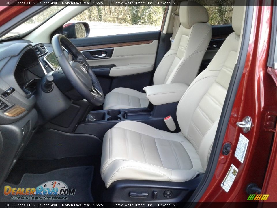 Front Seat of 2018 Honda CR-V Touring AWD Photo #10