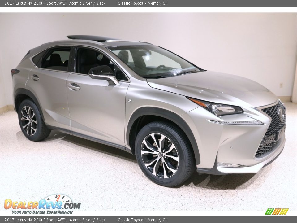 2017 Lexus NX 200t F Sport AWD Atomic Silver / Black Photo #1