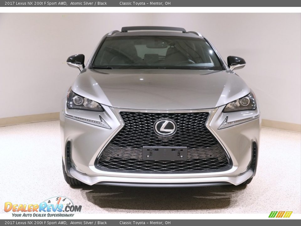 2017 Lexus NX 200t F Sport AWD Atomic Silver / Black Photo #2
