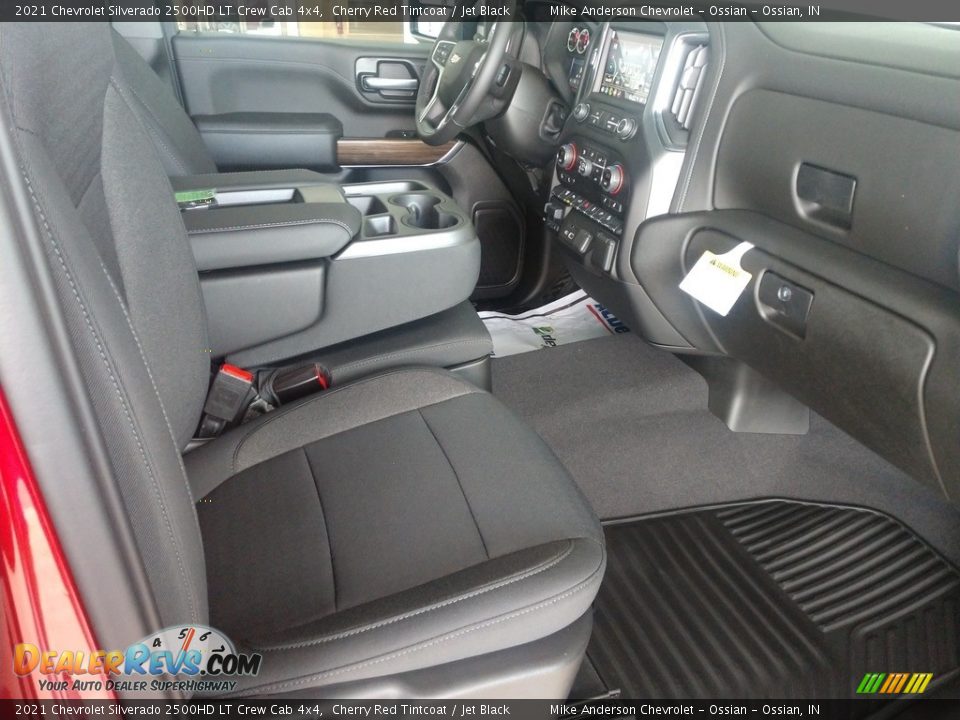2021 Chevrolet Silverado 2500HD LT Crew Cab 4x4 Cherry Red Tintcoat / Jet Black Photo #24