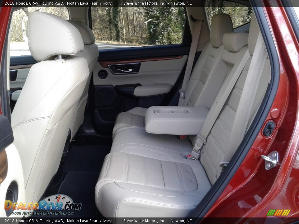 Rear Seat of 2018 Honda CR-V Touring AWD Photo #12