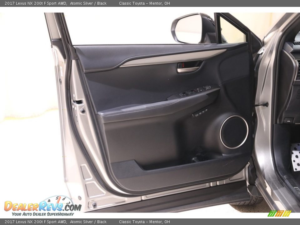 2017 Lexus NX 200t F Sport AWD Atomic Silver / Black Photo #4