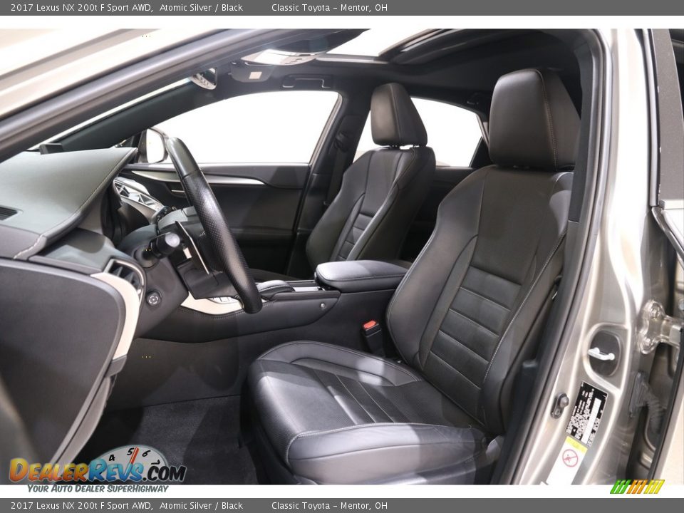 2017 Lexus NX 200t F Sport AWD Atomic Silver / Black Photo #5