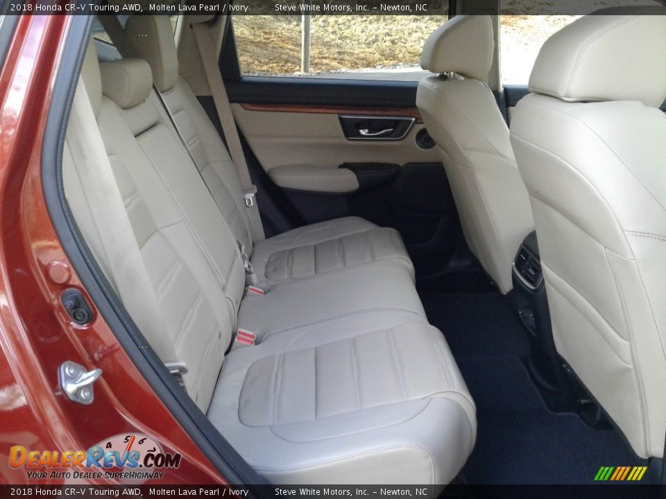 Rear Seat of 2018 Honda CR-V Touring AWD Photo #14