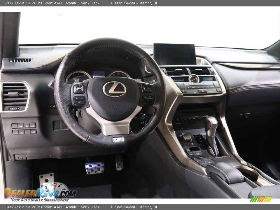 2017 Lexus NX 200t F Sport AWD Atomic Silver / Black Photo #6