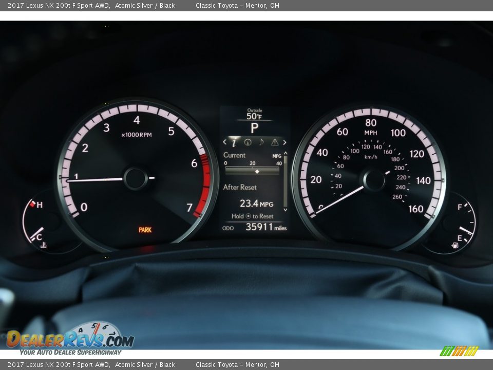 2017 Lexus NX 200t F Sport AWD Atomic Silver / Black Photo #8