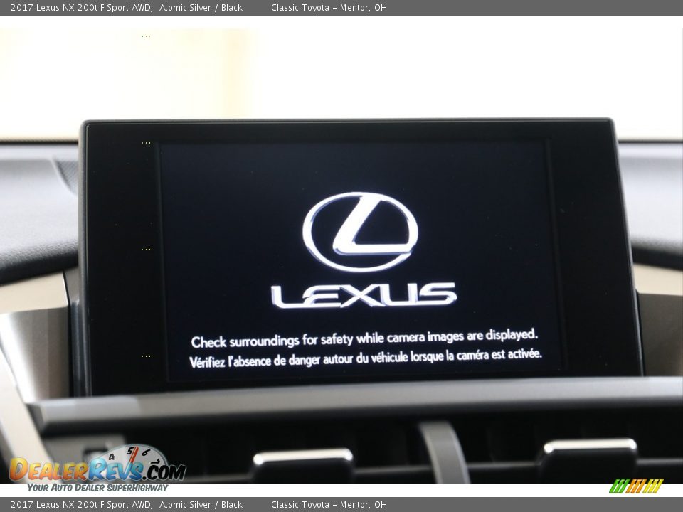 2017 Lexus NX 200t F Sport AWD Atomic Silver / Black Photo #10