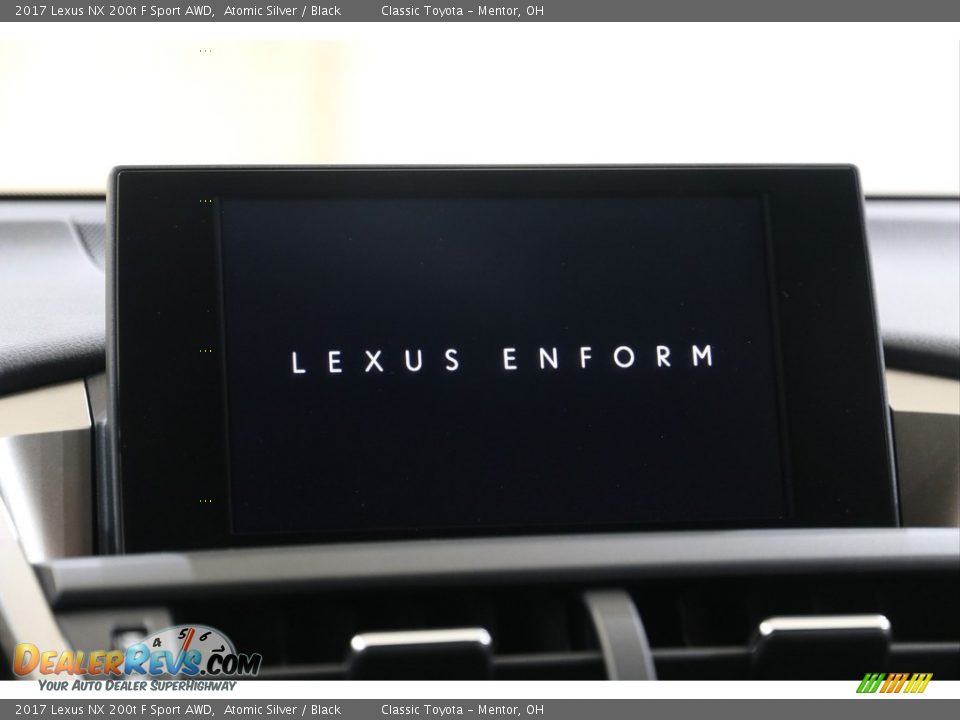 2017 Lexus NX 200t F Sport AWD Atomic Silver / Black Photo #11