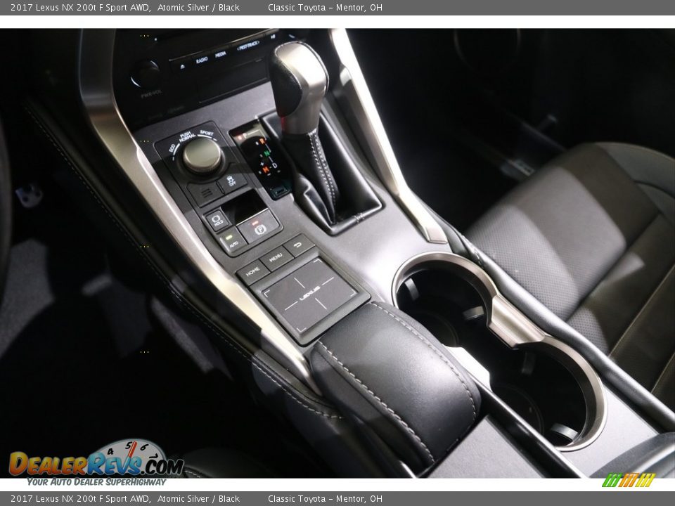 2017 Lexus NX 200t F Sport AWD Atomic Silver / Black Photo #17