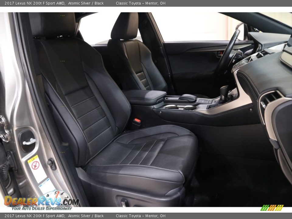 2017 Lexus NX 200t F Sport AWD Atomic Silver / Black Photo #19