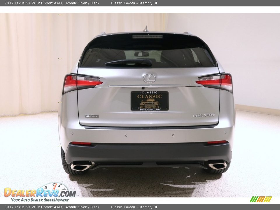 2017 Lexus NX 200t F Sport AWD Atomic Silver / Black Photo #22