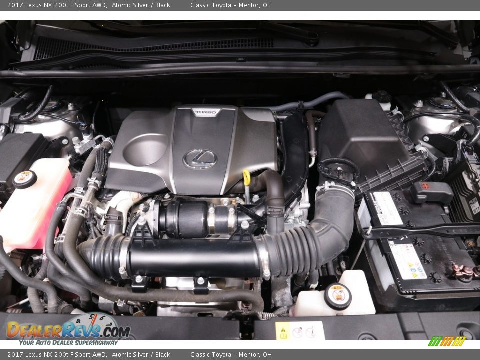 2017 Lexus NX 200t F Sport AWD Atomic Silver / Black Photo #23