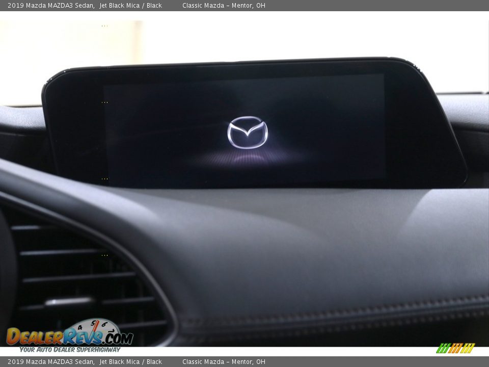 2019 Mazda MAZDA3 Sedan Jet Black Mica / Black Photo #9
