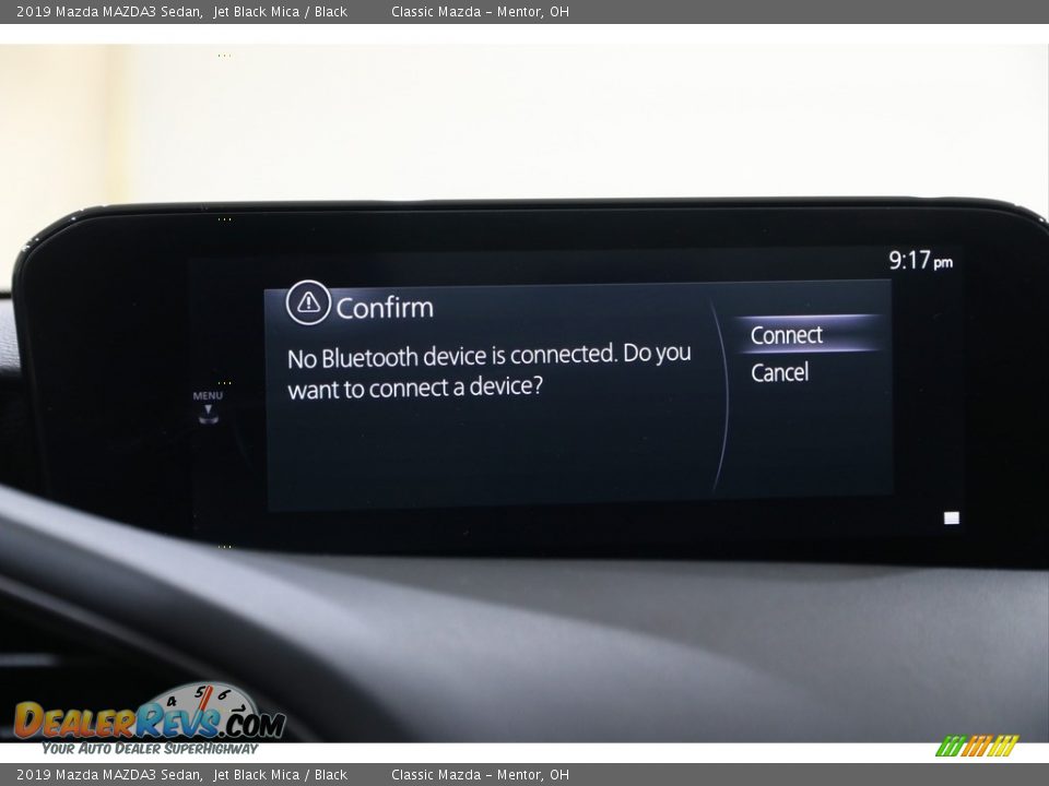 2019 Mazda MAZDA3 Sedan Jet Black Mica / Black Photo #13