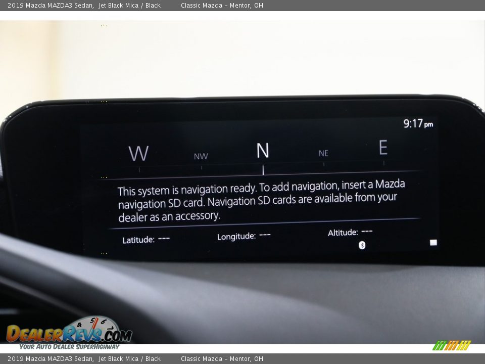 2019 Mazda MAZDA3 Sedan Jet Black Mica / Black Photo #14