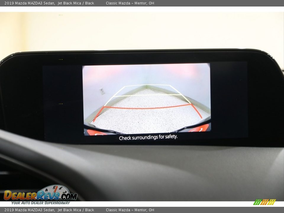 2019 Mazda MAZDA3 Sedan Jet Black Mica / Black Photo #16