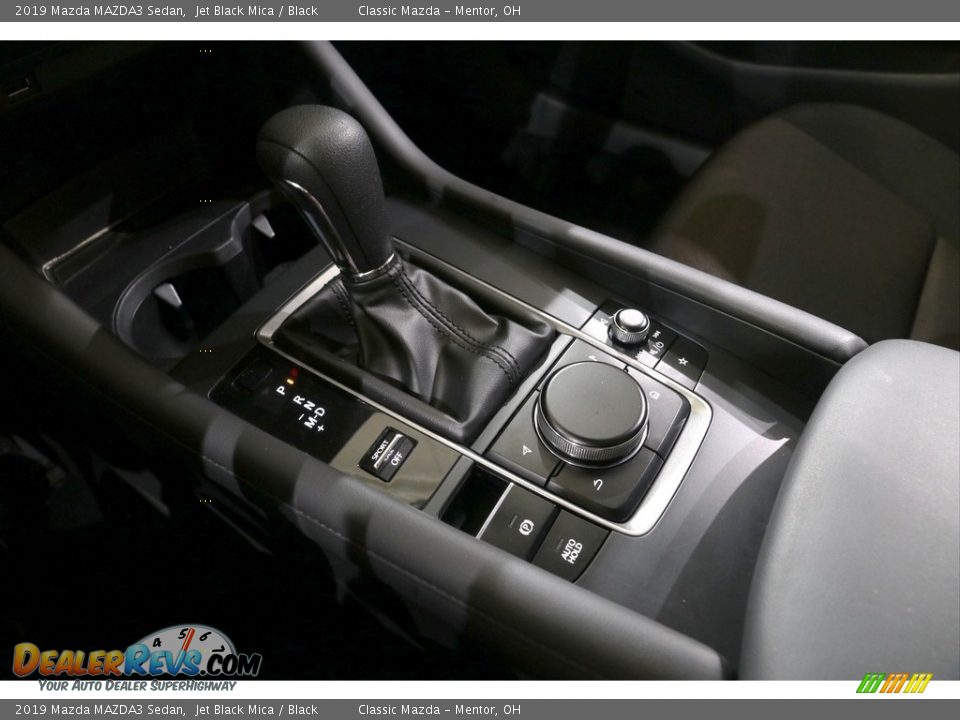 2019 Mazda MAZDA3 Sedan Jet Black Mica / Black Photo #18