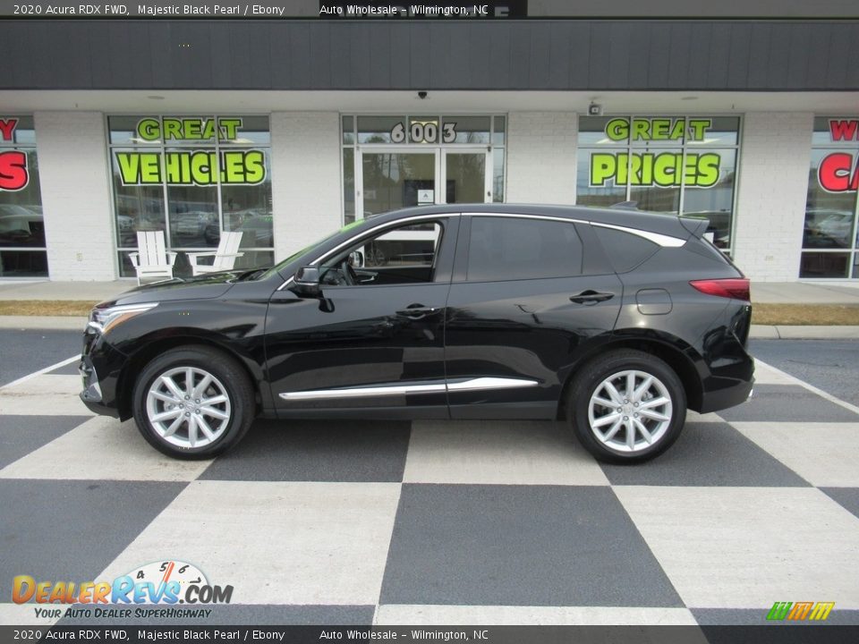 2020 Acura RDX FWD Majestic Black Pearl / Ebony Photo #1