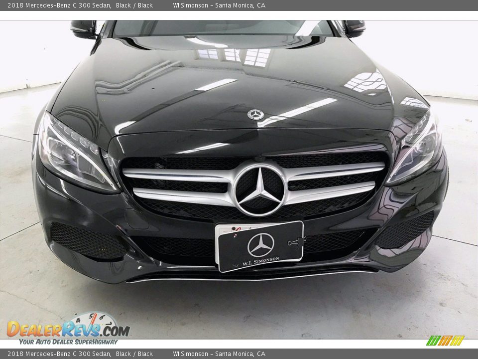 2018 Mercedes-Benz C 300 Sedan Black / Black Photo #30