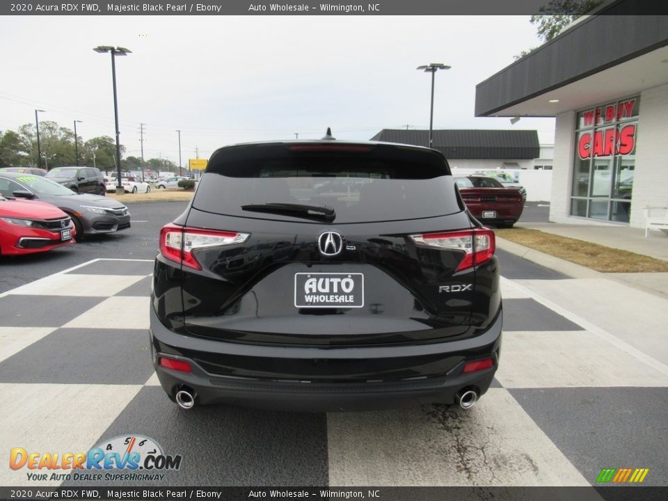 2020 Acura RDX FWD Majestic Black Pearl / Ebony Photo #4