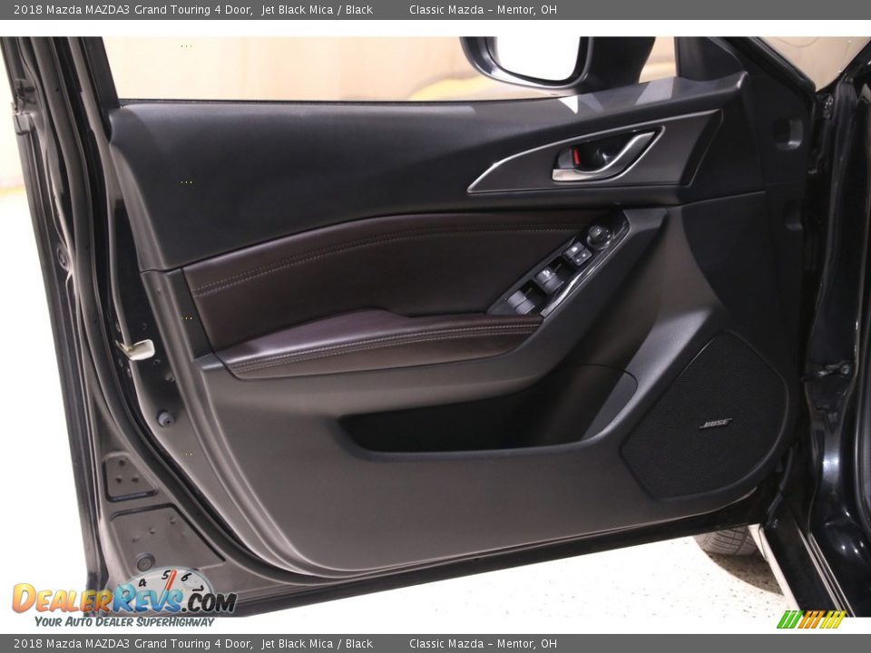 2018 Mazda MAZDA3 Grand Touring 4 Door Jet Black Mica / Black Photo #4