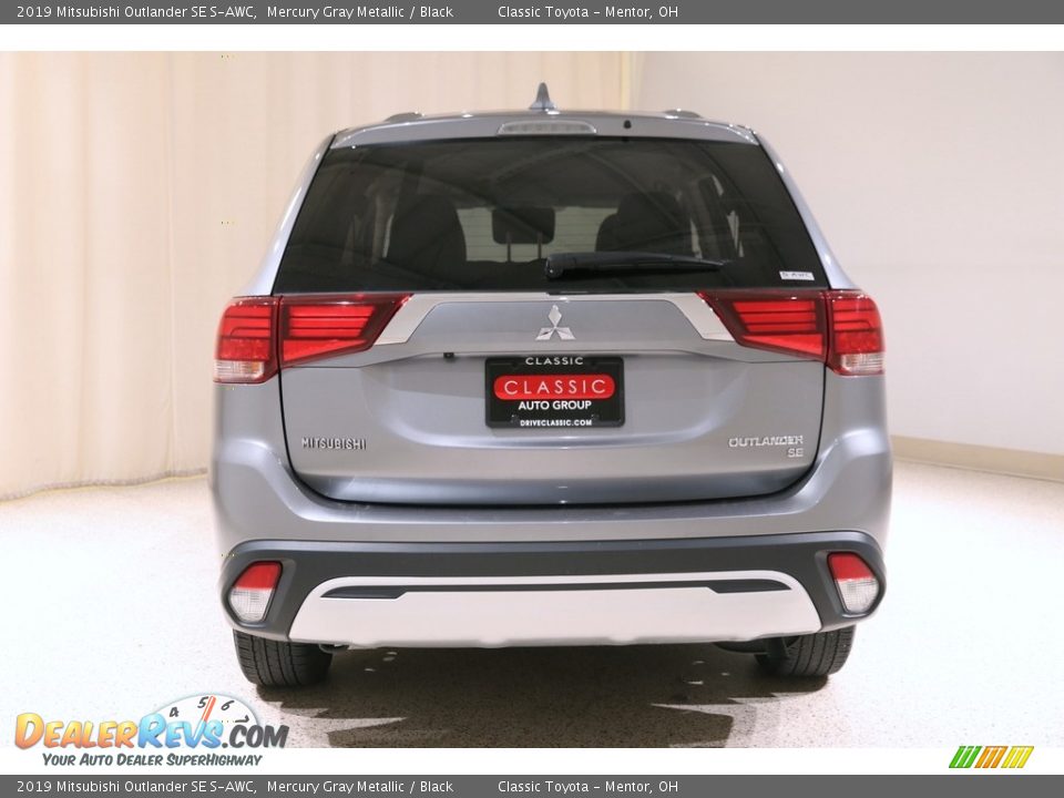 2019 Mitsubishi Outlander SE S-AWC Mercury Gray Metallic / Black Photo #21