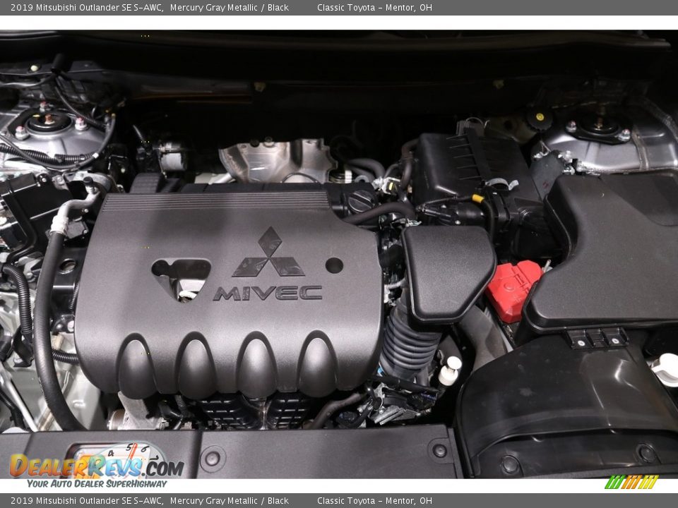 2019 Mitsubishi Outlander SE S-AWC 2.4 Liter SOHC 16-Valve MIVEC 4 Cylinder Engine Photo #22