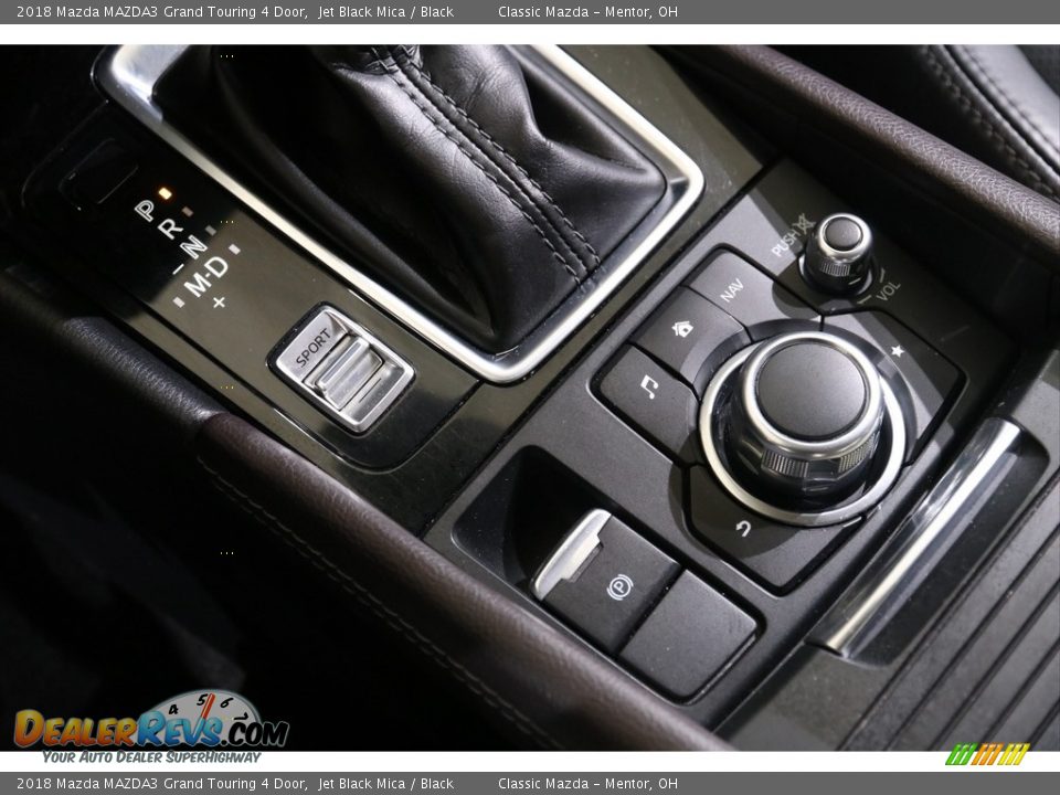 2018 Mazda MAZDA3 Grand Touring 4 Door Jet Black Mica / Black Photo #16