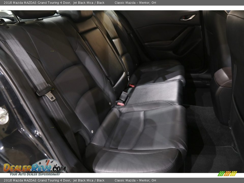 2018 Mazda MAZDA3 Grand Touring 4 Door Jet Black Mica / Black Photo #18