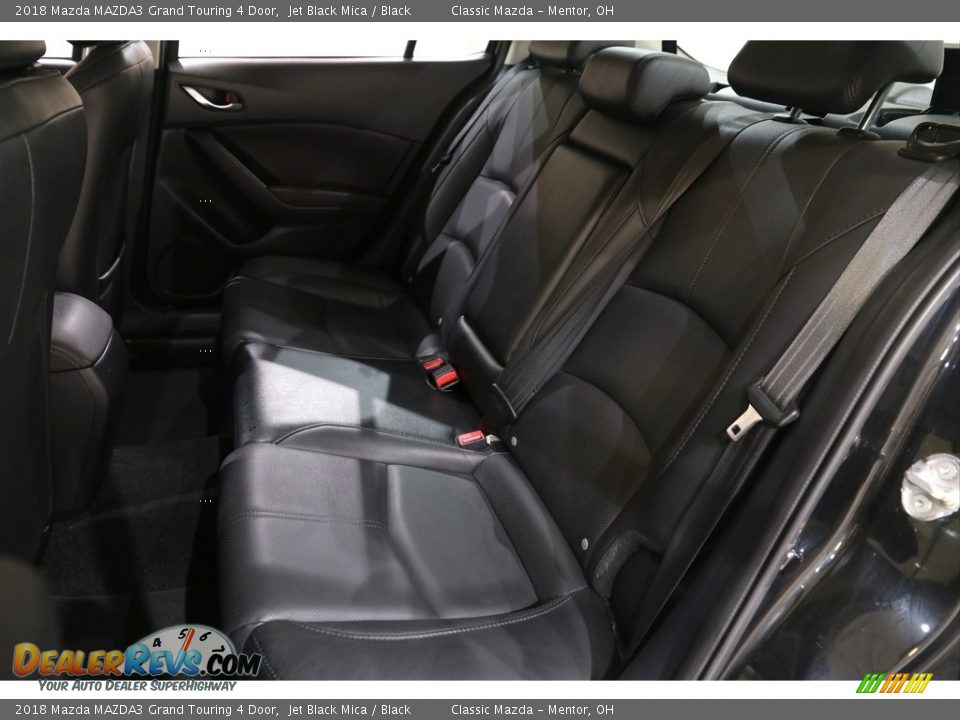 2018 Mazda MAZDA3 Grand Touring 4 Door Jet Black Mica / Black Photo #19