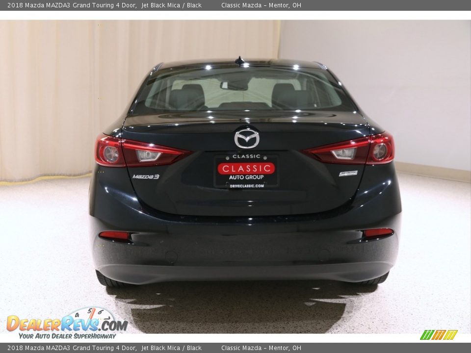 2018 Mazda MAZDA3 Grand Touring 4 Door Jet Black Mica / Black Photo #20