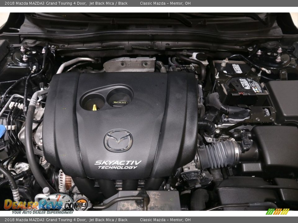 2018 Mazda MAZDA3 Grand Touring 4 Door Jet Black Mica / Black Photo #21