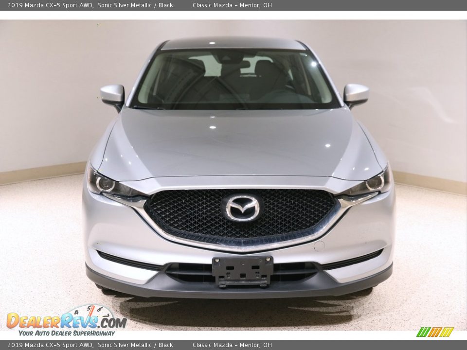 2019 Mazda CX-5 Sport AWD Sonic Silver Metallic / Black Photo #2