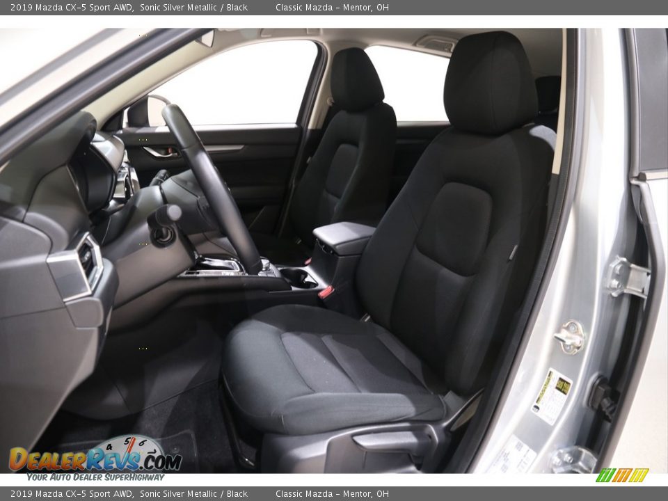 2019 Mazda CX-5 Sport AWD Sonic Silver Metallic / Black Photo #5