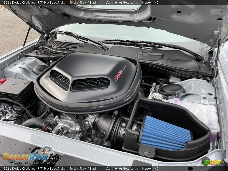 2021 Dodge Challenger R/T Scat Pack Shaker 392 SRT 6.4 Liter HEMI OHV-16 Valve VVT MDS V8 Engine Photo #9