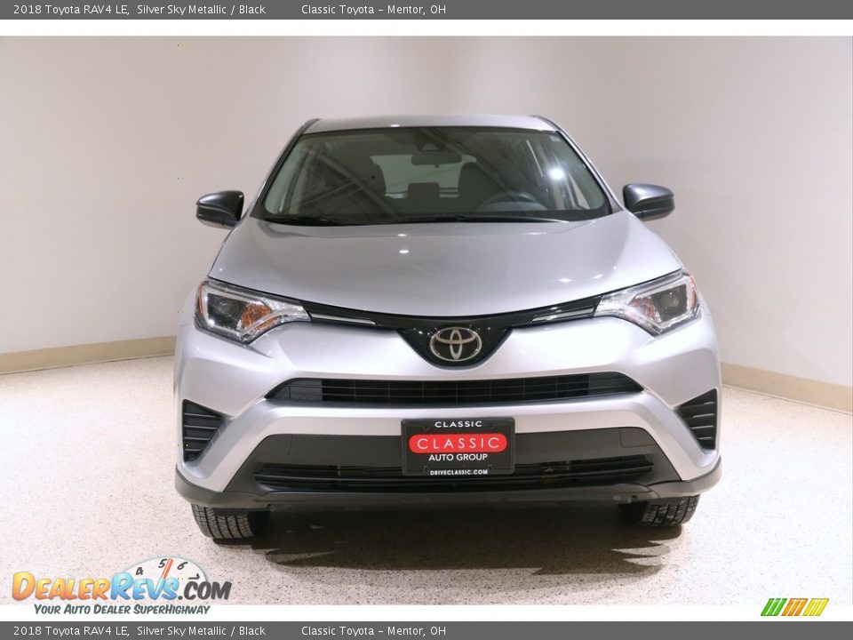 2018 Toyota RAV4 LE Silver Sky Metallic / Black Photo #2