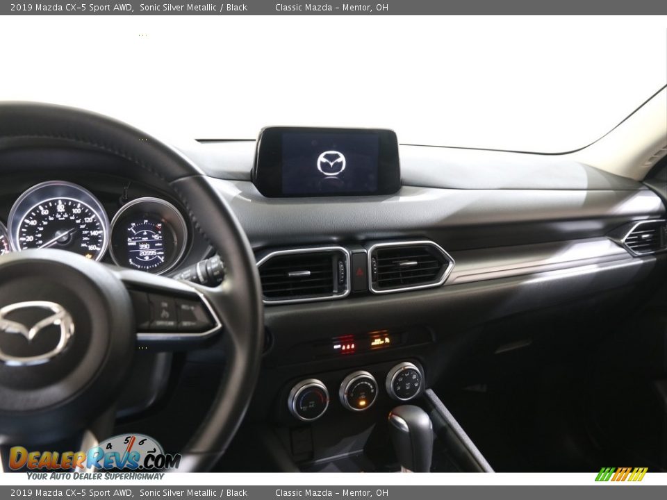 2019 Mazda CX-5 Sport AWD Sonic Silver Metallic / Black Photo #9